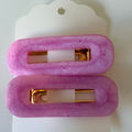 Hair clips- Pink 2 Pieces set