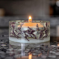 Candle Holder- One Grid- Preserved Misty