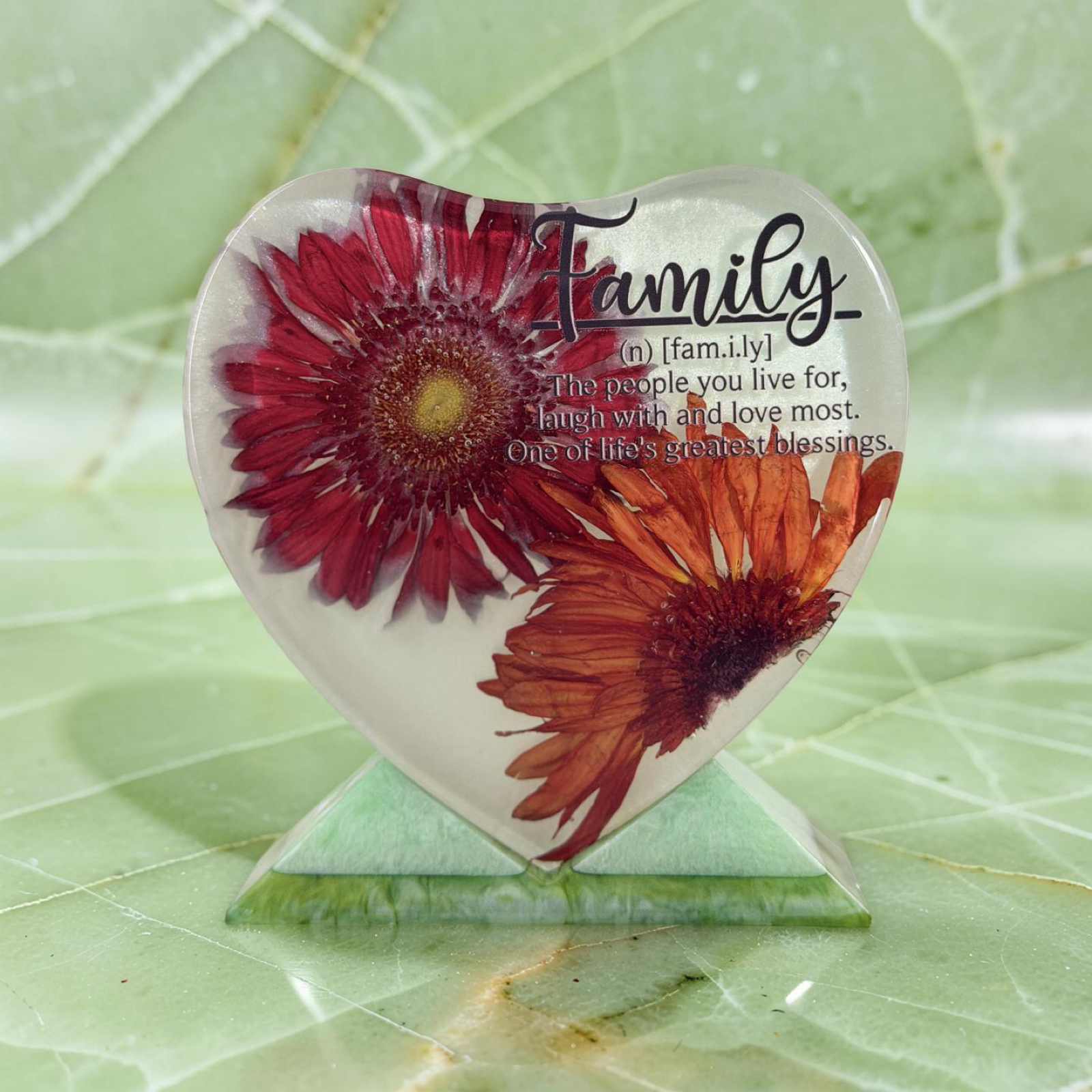 Heart- Preserved Flowers- Family