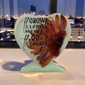 Heart- preserved flowers- Inspirational