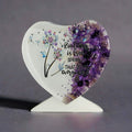 Heart stones and glitter