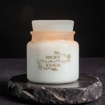 Candle Holder-Jar-Best Mama Ever